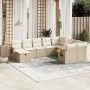 Garden sofa set with beige cushions 10 pieces synthetic rattan by , Garden sets - Ref: Foro24-3259559, Price: 701,91 €, Disco...