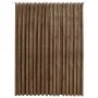 Cortina opaca con ganchos terciopelo beige 290x245 cm de vidaXL, Cortinas y visillos - Ref: Foro24-134511, Precio: 46,67 €, D...