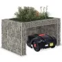 Lawnmower shed with steel wire flowerbed 110x80x60 cm by vidaXL, Lawn Mower Covers - Ref: Foro24-145655, Price: 89,96 €, Disc...
