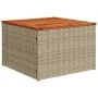 Gartensofa-Set mit beigen Kissen 8 Stück PE-Rattan von , Gartensets - Ref: Foro24-3227486, Preis: 549,85 €, Rabatt: %