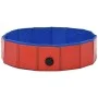 Piscina para perros plegable PVC rojo 80x20 cm de vidaXL, Productos para perros - Ref: Foro24-170822, Precio: 25,26 €, Descue...