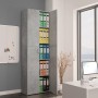Armario de oficina de contrachapado gris hormigón 60x32x190 cm by vidaXL, Filing cabinets - Ref: Foro24-800301, Price: 122,23...