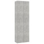 Armario de oficina de contrachapado gris hormigón 60x32x190 cm by vidaXL, Filing cabinets - Ref: Foro24-800301, Price: 122,23...
