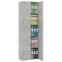Armario de oficina de contrachapado gris hormigón 60x32x190 cm by vidaXL, Filing cabinets - Ref: Foro24-800301, Price: 122,23...
