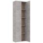 Armario de oficina de contrachapado gris hormigón 60x32x190 cm by vidaXL, Filing cabinets - Ref: Foro24-800301, Price: 122,23...