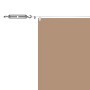 Toldo vertical tela oxford gris taupé 140x600 cm