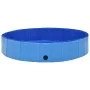 Blauer, zusammenklappbarer Hundepool aus PVC, 160 x 30 cm von vidaXL, Hundeprodukte - Ref: Foro24-170827, Preis: 59,77 €, Rab...