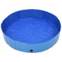Blue PVC folding dog pool 160x30 cm by vidaXL, Dog products - Ref: Foro24-170827, Price: 61,21 €, Discount: %