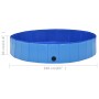 Piscina para perros plegable PVC azul 160x30 cm de vidaXL, Productos para perros - Ref: Foro24-170827, Precio: 61,21 €, Descu...