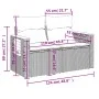4-piece garden sofa set and gray synthetic rattan cushions by , Garden sets - Ref: Foro24-3226746, Price: 249,59 €, Discount: %