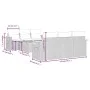 Set de sofás de jardín 7 piezas con cojines ratán PE gris de , Conjuntos de jardín - Ref: Foro24-3226634, Precio: 453,73 €, D...