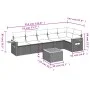 7-piece garden sofa set and beige synthetic rattan cushions by , Garden sets - Ref: Foro24-3226835, Price: 498,76 €, Discount: %