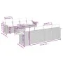 9-teiliges Gartensofa-Set mit beigen synthetischen Rattankissen von , Gartensets - Ref: Foro24-3226660, Preis: 683,09 €, Raba...