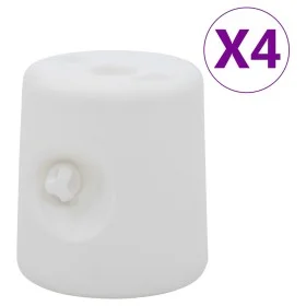 Weights for gazebo/tent 4 units PE white by vidaXL, Weights for gazebos - Ref: Foro24-47688, Price: 67,29 €, Discount: %