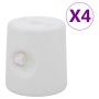 Weights for gazebo/tent 4 units PE white by vidaXL, Weights for gazebos - Ref: Foro24-47688, Price: 72,71 €, Discount: %