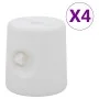 Weights for gazebo/tent 4 units PE white by vidaXL, Weights for gazebos - Ref: Foro24-47688, Price: 67,29 €, Discount: %