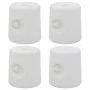 Weights for gazebo/tent 4 units PE white by vidaXL, Weights for gazebos - Ref: Foro24-47688, Price: 67,29 €, Discount: %