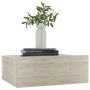 Floating bedside tables 2 units plywood oak 40x30x15cm by vidaXL, Nightstands - Ref: Foro24-800313, Price: 38,51 €, Discount: %
