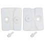 Weights for gazebo/tent 4 units PE white by vidaXL, Weights for gazebos - Ref: Foro24-47688, Price: 72,71 €, Discount: %