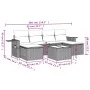 7-teiliges Gartensofa-Set und beige synthetische Rattankissen von , Gartensets - Ref: Foro24-3252866, Preis: 435,09 €, Rabatt: %