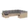 Garden sofa set with beige cushions 10 pieces synthetic rattan by , Garden sets - Ref: Foro24-3252996, Price: 675,88 €, Disco...
