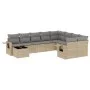 Garden sofa set with beige cushions 10 pieces synthetic rattan by , Garden sets - Ref: Foro24-3252996, Price: 663,01 €, Disco...