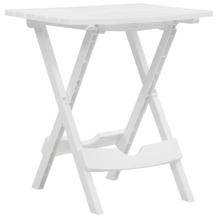Weißer klappbarer Gartentisch 45,5x38,5x50 cm von vidaXL, Gartentische - Ref: Foro24-47690, Preis: 30,17 €, Rabatt: %