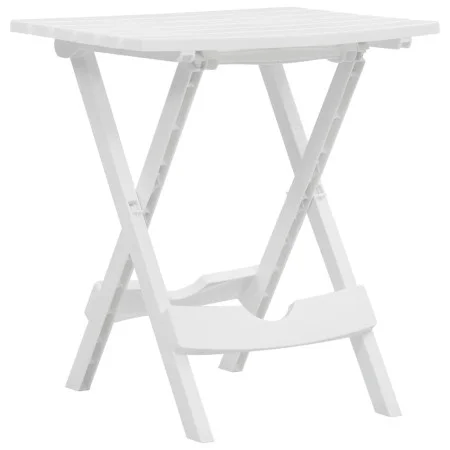 White folding garden table 45.5x38.5x50 cm by vidaXL, Garden tables - Ref: Foro24-47690, Price: 31,80 €, Discount: %