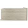 Floating bedside tables 2 units plywood oak 40x30x15cm by vidaXL, Nightstands - Ref: Foro24-800313, Price: 38,51 €, Discount: %