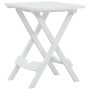 Weißer klappbarer Gartentisch 45,5x38,5x50 cm von vidaXL, Gartentische - Ref: Foro24-47690, Preis: 30,17 €, Rabatt: %