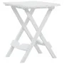 White folding garden table 45.5x38.5x50 cm by vidaXL, Garden tables - Ref: Foro24-47690, Price: 31,80 €, Discount: %