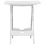 White folding garden table 45.5x38.5x50 cm by vidaXL, Garden tables - Ref: Foro24-47690, Price: 31,80 €, Discount: %