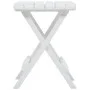 White folding garden table 45.5x38.5x50 cm by vidaXL, Garden tables - Ref: Foro24-47690, Price: 31,80 €, Discount: %
