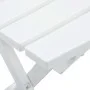 White folding garden table 45.5x38.5x50 cm by vidaXL, Garden tables - Ref: Foro24-47690, Price: 31,80 €, Discount: %