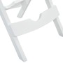 Weißer klappbarer Gartentisch 45,5x38,5x50 cm von vidaXL, Gartentische - Ref: Foro24-47690, Preis: 30,17 €, Rabatt: %