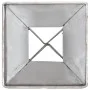 Picas de tierra 12 uds acero galvanizado plateado 7x7x75 cm de vidaXL, Puntas para anclaje en el suelo - Ref: Foro24-145403, ...