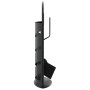 Fireplace tool set 5 pieces steel 23x15x66 cm by , fireplace tools - Ref: Foro24-156373, Price: 47,14 €, Discount: %