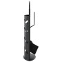 Set de herramientas para chimenea 5 pzas acero 23x15x66 cm de , Herramientas para chimeneas - Ref: Foro24-156378, Precio: 51,...
