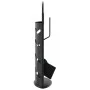 Set de herramientas para chimenea 5 pzas acero 23x15x66 cm de , Herramientas para chimeneas - Ref: Foro24-156378, Precio: 52,...