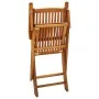 Folding garden chairs, set of 4, made of solid acacia wood. by vidaXL, Garden chairs - Ref: Foro24-46338, Price: 179,47 €, Di...