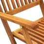 Folding garden chairs, set of 4, made of solid acacia wood. by vidaXL, Garden chairs - Ref: Foro24-46338, Price: 179,47 €, Di...