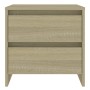 Nightstands 2 pcs engineered wood Sonoma oak by vidaXL, Nightstands - Ref: Foro24-809852, Price: 80,45 €, Discount: %
