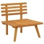 Garden chair with solid acacia wood cushions by vidaXL, Modular outdoor sofas - Ref: Foro24-46671, Price: 81,49 €, Discount: %