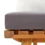 Garden chair with solid acacia wood cushions by vidaXL, Modular outdoor sofas - Ref: Foro24-46671, Price: 81,49 €, Discount: %