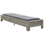 Sonnenliege mit synthetischem Rattankissen grau von vidaXL, Liegen - Ref: Foro24-46236, Preis: 173,53 €, Rabatt: %