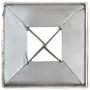 Ground spikes 12 pcs silver galvanized steel 7x7x90 cm by vidaXL, Spikes for anchoring in the ground - Ref: Foro24-145406, Pr...