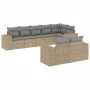 Garden sofa set with beige cushions 8 pcs PE rattan by , Garden sets - Ref: Foro24-3222818, Price: 573,38 €, Discount: %