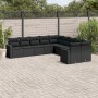 Garden sofa set 10 pieces with black synthetic rattan cushions by , Garden sets - Ref: Foro24-3219495, Price: 636,70 €, Disco...