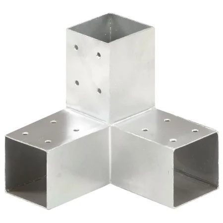 Conectores de postes en forma de Y metal galvanizado 71x71 mm de vidaXL, Postes de cerca - Ref: Foro24-145457, Precio: 21,76 ...