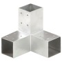 Y-förmige Pfostenverbinder aus verzinktem Metall 71x71 mm von vidaXL, Zaunpfosten - Ref: Foro24-145457, Preis: 27,35 €, Rabat...